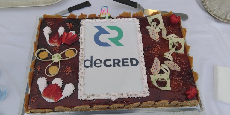second known Decred cake